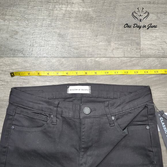 Articles of Society Lake Wash Skinny Jeans Size 27 (4) - Picture 3 of 6